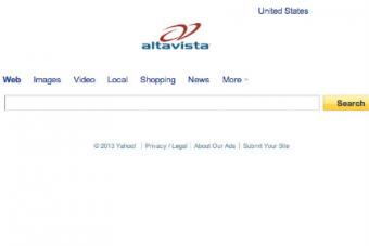 Yahoo!     AltaVista